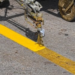 Parking Lot Line Striping Services - Power Sweeping Services